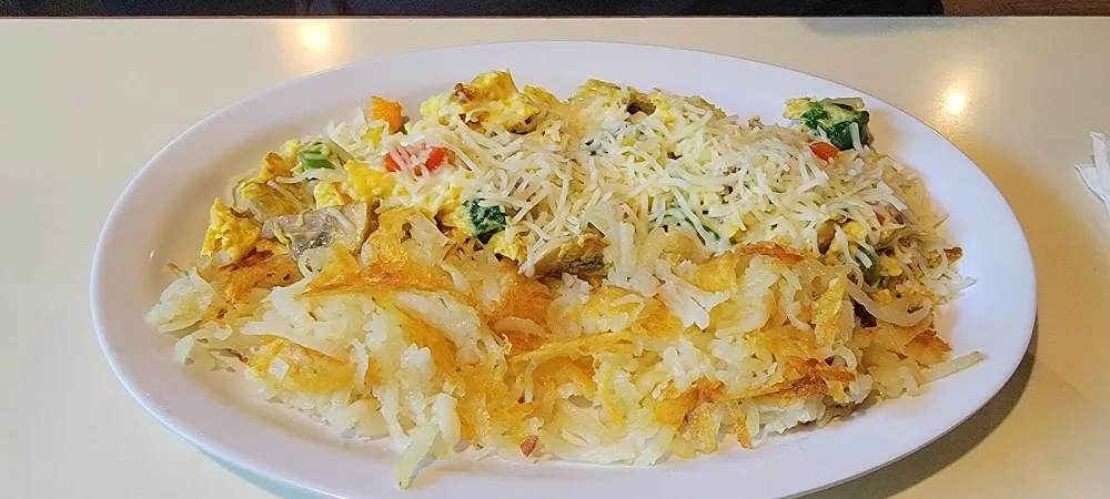 Loggers Omelette w Hashbrowns